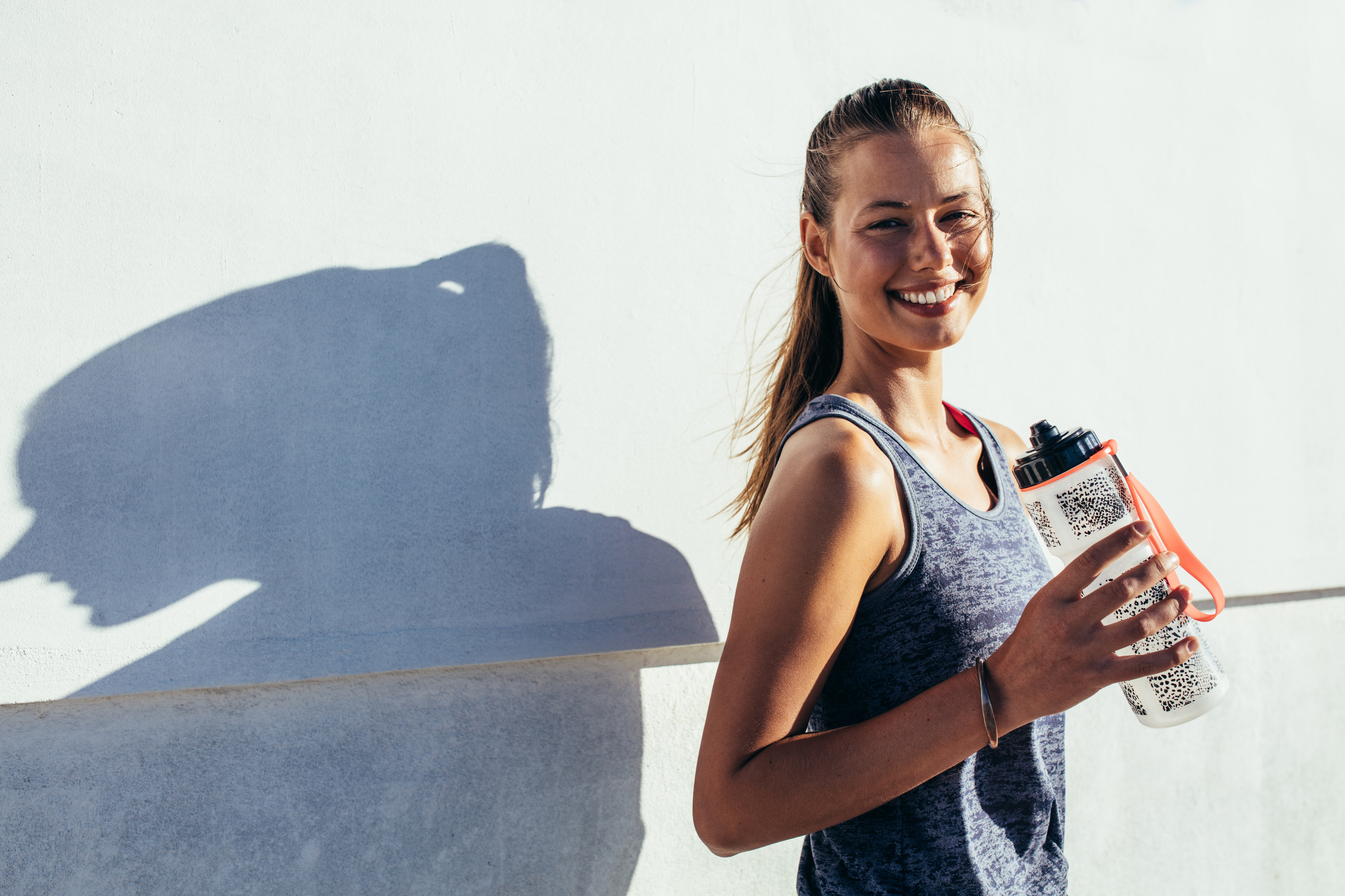 Happy Female Runner 